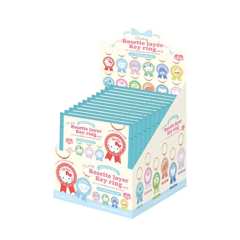 SANRIO - Characters "Vol. 1" - Keychain 7.5 cm BLIND BOX - 1 Unidade